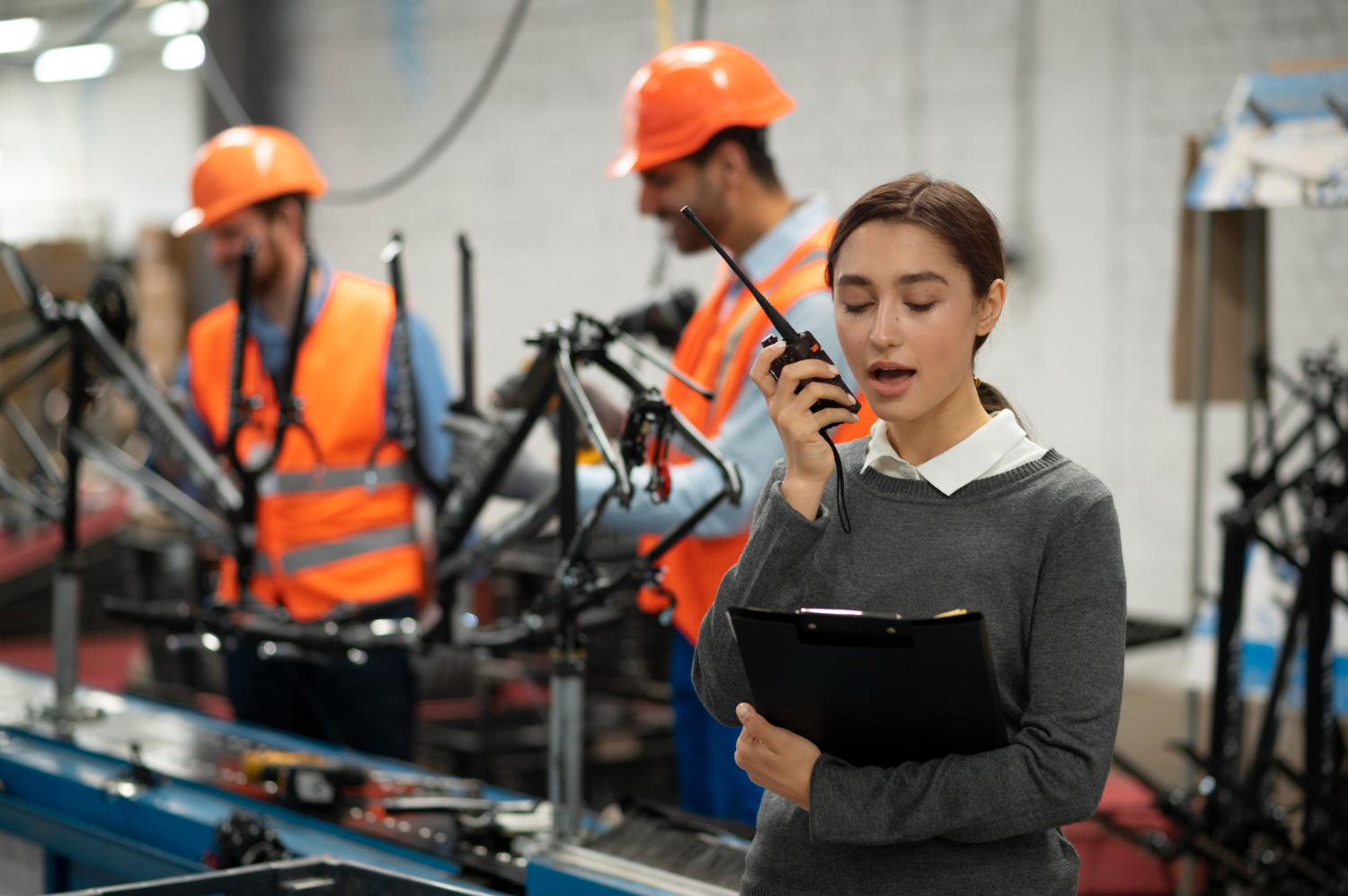 On-site technician managing service tasks using NetSuite mobile app