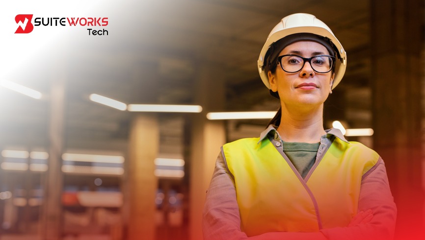 Technician updates job status and logs parts using Field Service Management NetSuite mobile app.