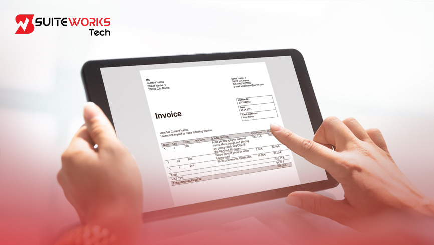 Visual of recurring invoice generation inside NetSuite ERP using SuiteWorks Tech’s solution