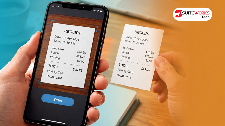 NetSuite Expense Management Solution by SuiteWorks Tech preventing costly expense tracking mistakes with AI-powered OCR automation