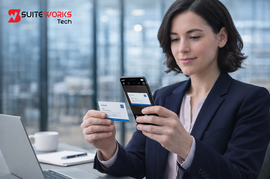 NetSuite OCR Solution for Business Cards scanning and creating CRM records