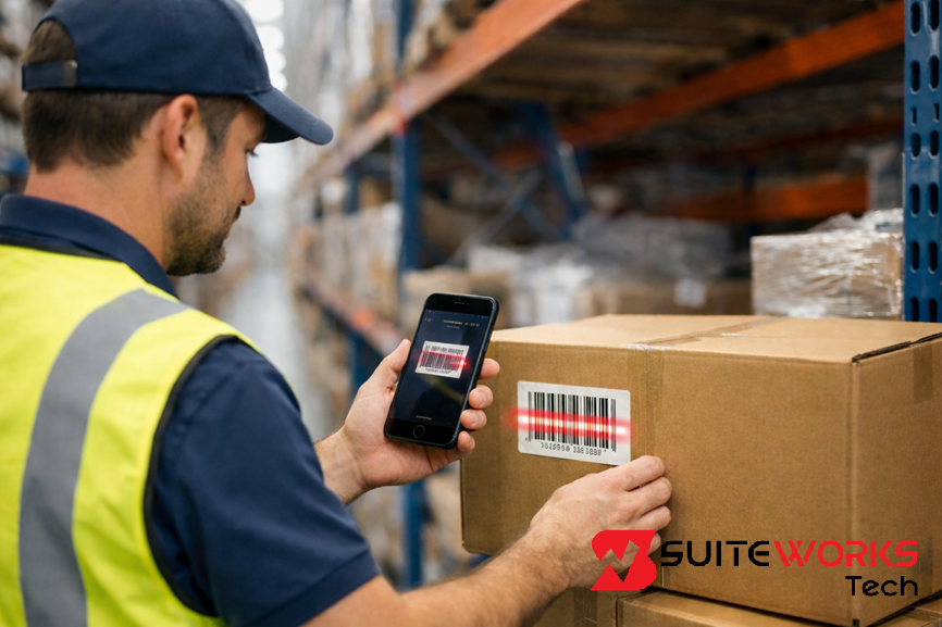 NetSuite WMS Mobile App by SuiteWorks Tech for inventory accuracy