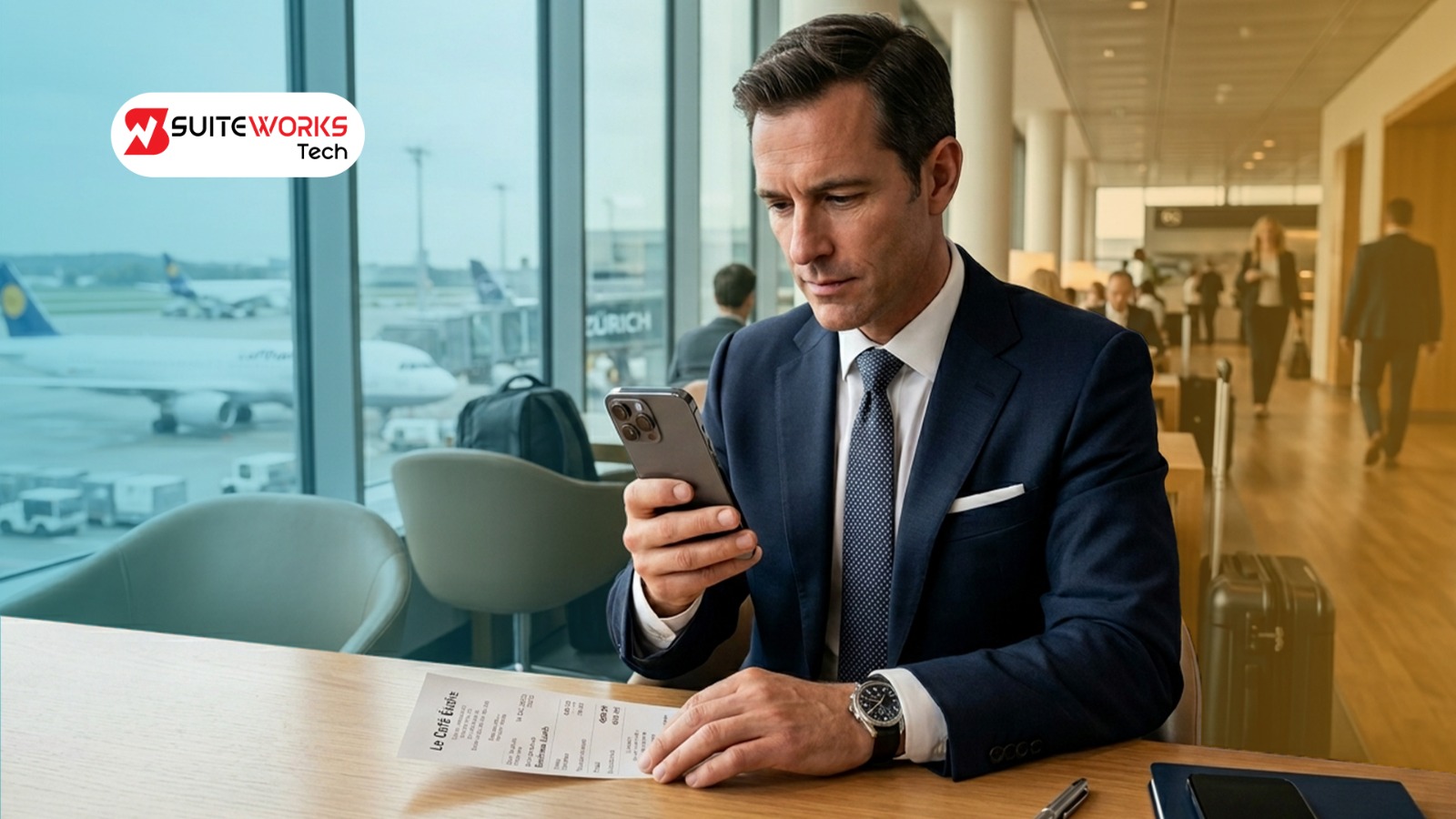 NetSuite Expense Report App by SuiteWorks Tech with AI-powered OCR for mobile expense capture, receipt scanning, and automated expense reporting.