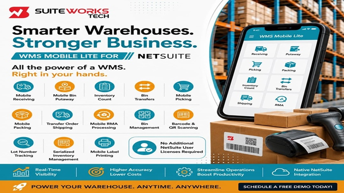 NetSuite Warehouse Management System for Distribution and Manufacturing