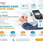 NetSuite OCR Card Scanner by SuiteWorks Tech extracting business card details into NetSuite CRM